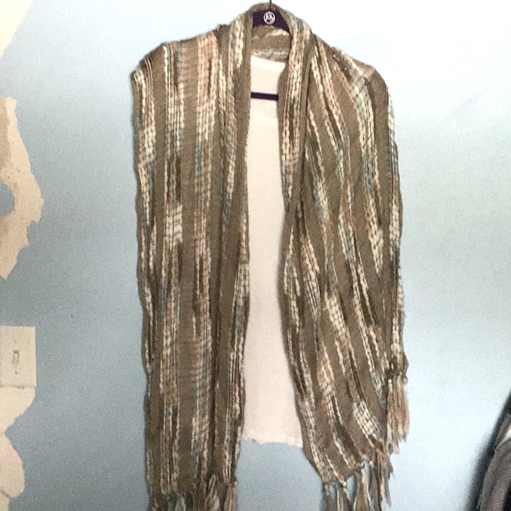 Tan scarf